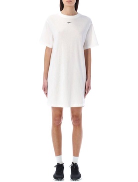 Nike Logo Embroidered T-Shirt Dress