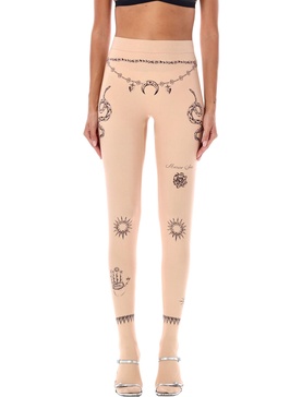 Marine Serre Tattoo Leggings