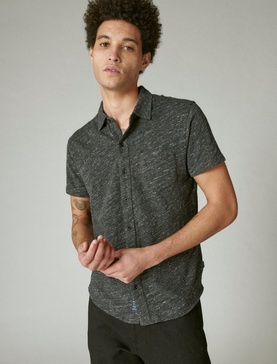 mens linen button up shirt