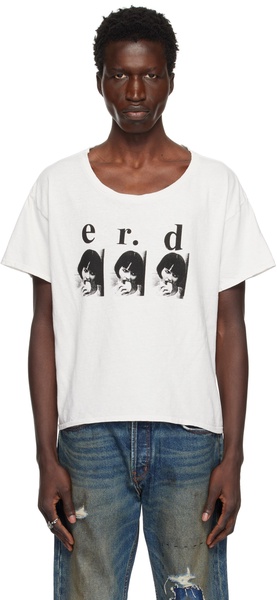 White Louise Eats Sandwich 'E.R.D.' T-shirt