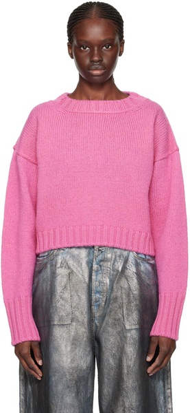 Kryptona cropped wool sweater