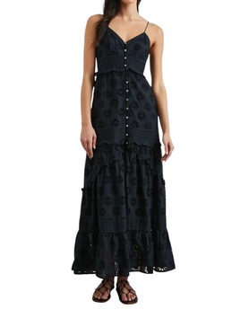 henrietta dress in black