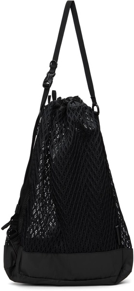 Black Double Face Mesh Bag