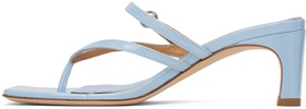 Blue Giselle Heeled Sandals