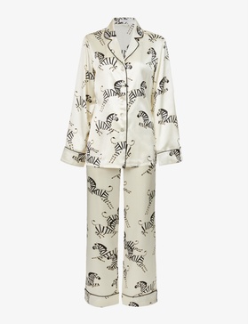 Zebedee silk-satin pyjama set