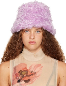 Purple Guilia Bucket Hat