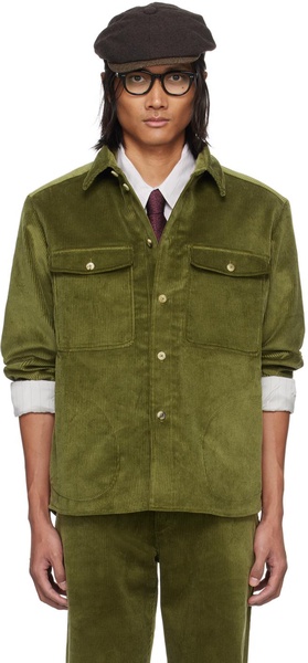 Green Button Shirt