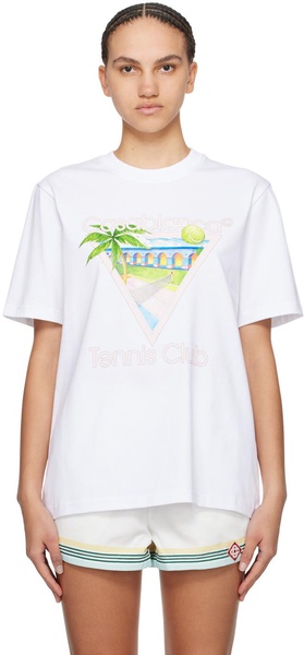 White Tennis Club Icon T-Shirt