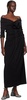 Black Adelena Maxi Dress