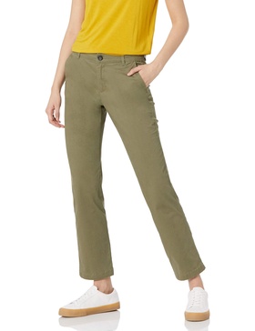 Amazon Essentials Women's Slim Fit, Straight Leg Stretch Twill Chino Pant