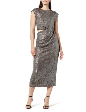 The Drop Women's Padma Cut-Out Sequin Midi Dress