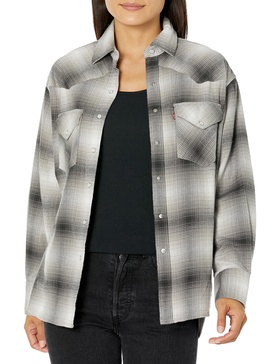 Levi's Women's Dylan Relaxed Western Shirt (Standard and Plus)