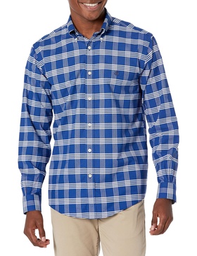 Brooks Brothers Men's Non-Iron Long Sleeve Button Down Sport Shirt