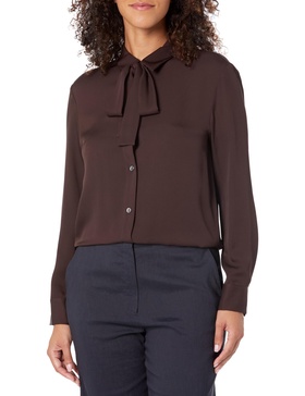 Theory Women's Tie-Neck Blouse