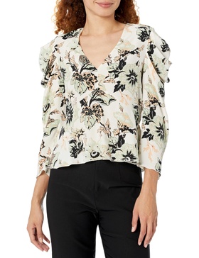 Diane von Furstenberg Rent the Runway Pre-Loved Isha Top