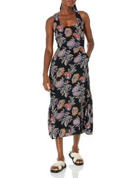 Equipment Women's Everett Maxi Dress in True Black Multi