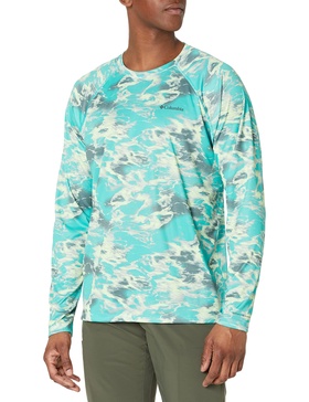 Columbia Men's Summerdry Printed Long Sleeve