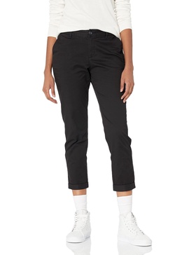 Amazon Essentials Women's Cropped Girlfriend Chino