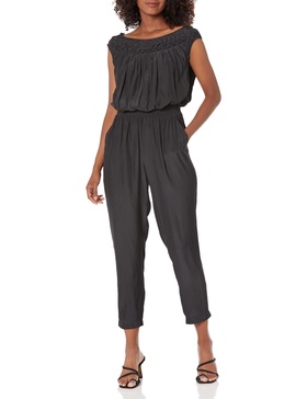 Ramy Brook Womens Valentina One Shoulder Jumpsuit