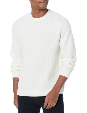 Vince Men's Raglan Rib Crew Neck Sweater