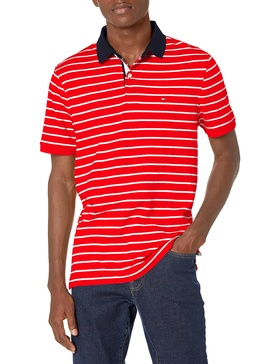 Tommy Hilfiger Men's Interlock Polo Shirt in Custom Fit