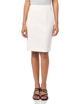 Anne Klein Women's Cb Zip Pintuck Pencil Skirt