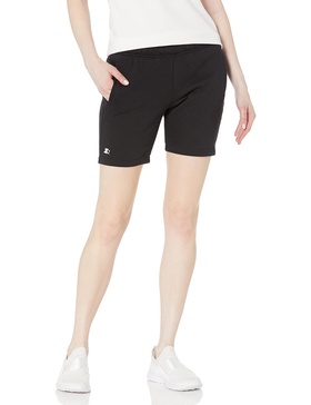 Starter Women's 8" Lightweight Fleece Shorts with Pockets