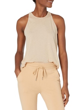 Enza Costa Women's Tissue Jersey Cropped Sheath Tank Top