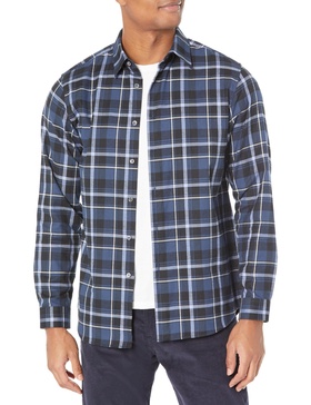 Theory Men's Irving.Medium Plaid