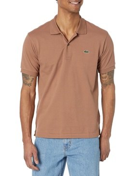 Lacoste Men's Short Sleeved Ribbed Collar Shirt