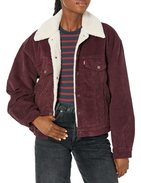 Levi's Women's 90s Sherpa Trucker Jacket (Standard and Plus)