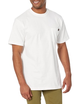 Dickies Men's Short-Sleeve Pocket T-Shirt White ,4X- Tall