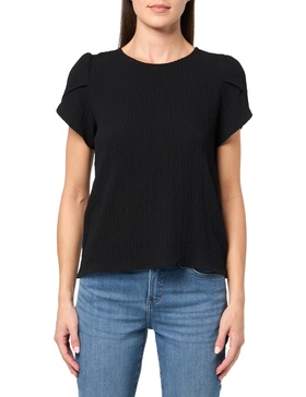 Anne Klein Women's Scoop Neck Tulip Sleeve Top