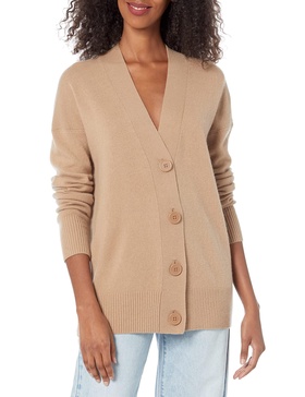 Equipment Women's Elder Cardigan in Camel