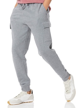 Amazon Essentials Men's Cargo Fleece Jogger Sweatpant