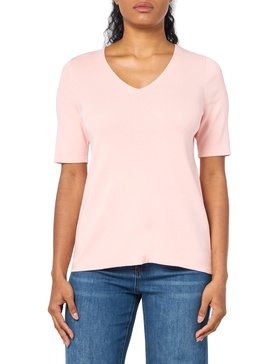 Anne Klein Women's Half Sleeve V Neck