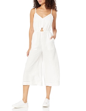 Joie Womens Maisie Jumpsuit in Porcelain