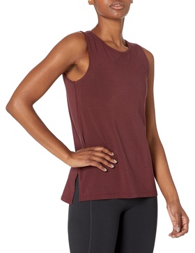 Amazon Essentials Women's Soft Cotton Relaxed-Fit Yoga Tank (Available in Plus Size) (Previously Core 10)