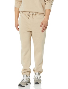 Amazon Essentials Men's Relaxed-Fit Closed-Bottom Sweatpants (Available in Big & Tall)