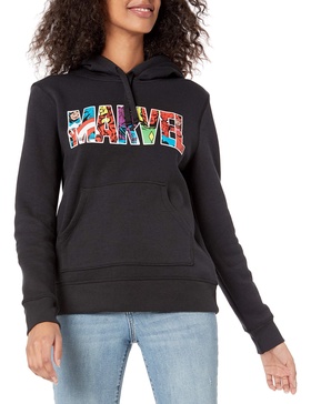 Amazon Essentials Disney | Marvel | Star Wars | Princess Women's Fleece Pullover Hoodie Sweatshirts (Available in Plus Size)