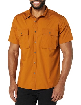 Amazon Essentials Men's Slim-Fit Short-Sleeve Two-Pocket Utility Shirt (Previously Goodthreads)