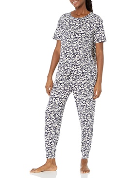 Amazon Essentials Women's Cotton Maternity and Nursing Sleepwear Pajama Set