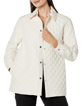 Jones New York Women's Quilted Shacket