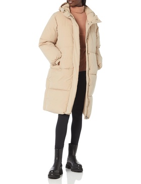 Amazon Essentials Women's Oversized Long Puffer Jacket (Available in Plus Size)