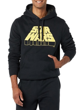 Amazon Essentials Disney | Marvel | Star Wars Men's Sherpa-Lined Pullover Hoodie Sweatshirt