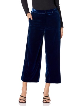 Theory Women's Velvet Relax Straight Pant