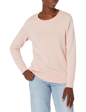 Amazon Essentials Women's French Terry Fleece Crewneck Sweatshirt (Available in Plus Size)