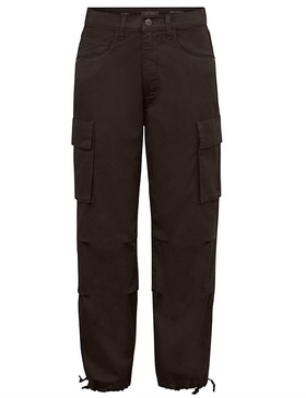 women's gwen jogger cargo twill pant in black