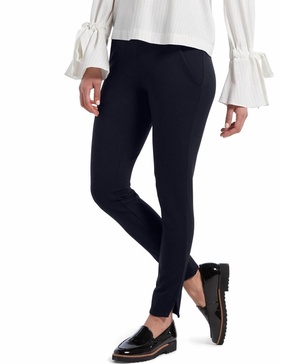 women's ponte 7/8 leggings in navy