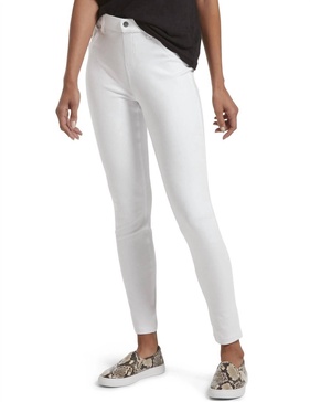 women's ultra soft high waist denim leggings in white